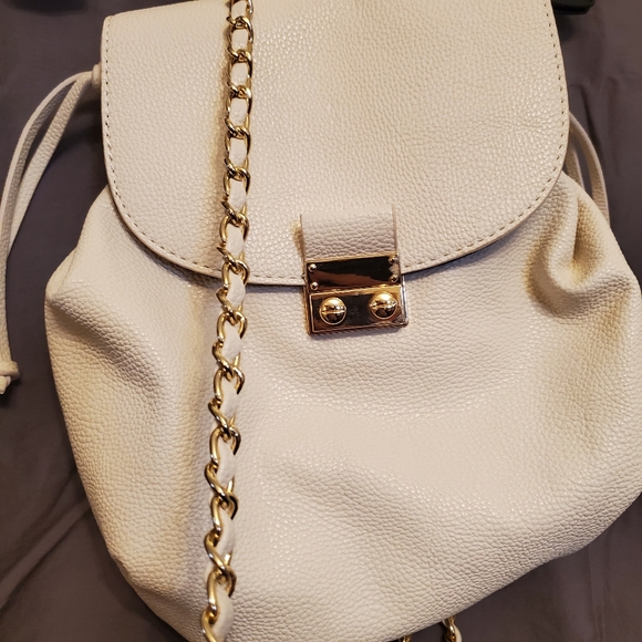 FOREVER 21 Backpack w/Chain Straps - Picture 2 of 8